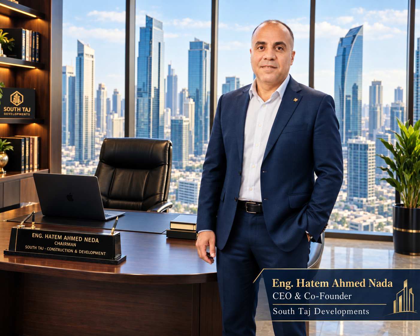 Eng. Hatem Ahmed Nada, CEO and Co-Founder of South Taj Developments