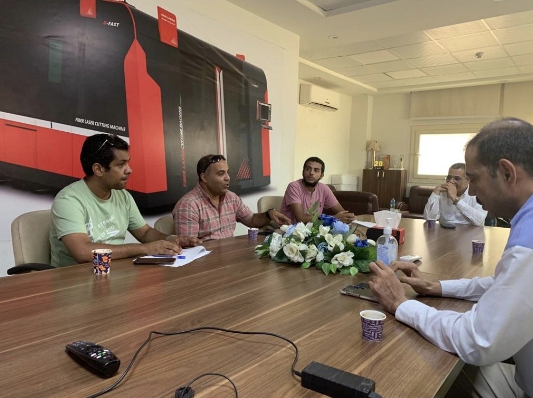 Nestlé Egypt Qalyoubia infrastructure project coordination meeting