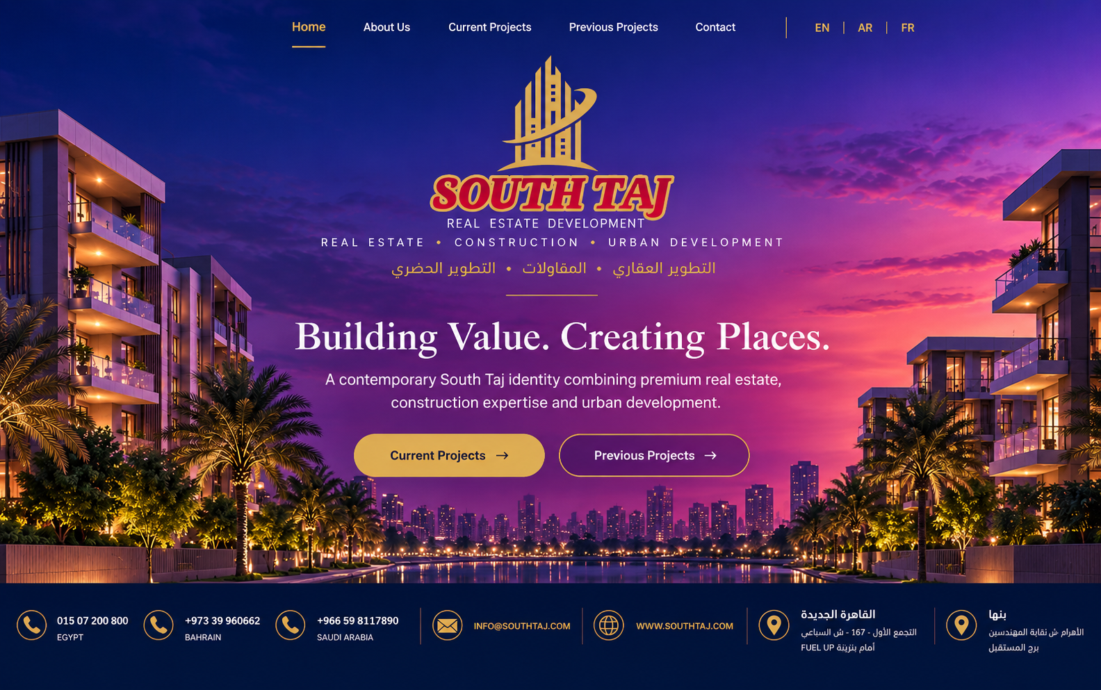 South Taj - Real Estate Development, Construction and Urban Development